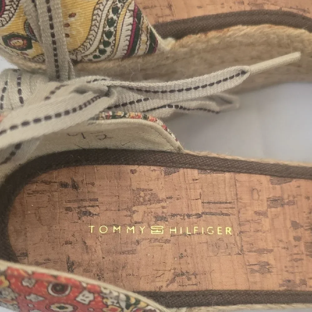 Tommy Hilfiger Multicolor Paisley Espadrilles